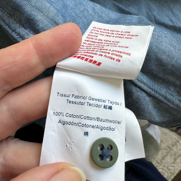 Serge Blanco Mens XL Limit Edition Play multicolor Button up Shirt long sleeve - Picture 3 of 12